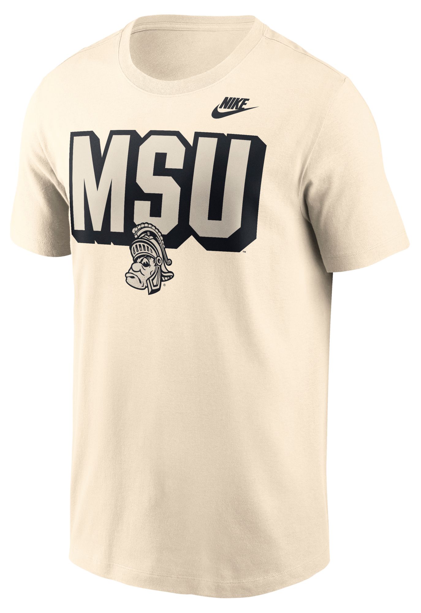 Nike Men's Michigan State Spartans Pinwheel Lockup Natural T-Shirt product image