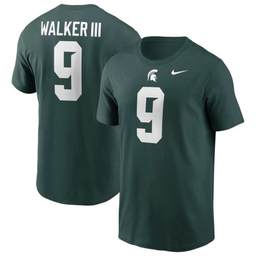 Nike Men's Michigan State Spartans Kenneth Walker III #9 Green