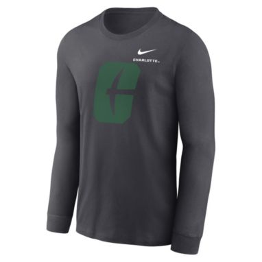 sorry, Nike Men's Charlotte 49ers Anthracite Legend Tonal Mascot Long Sleeve Shirt is currently out of stock