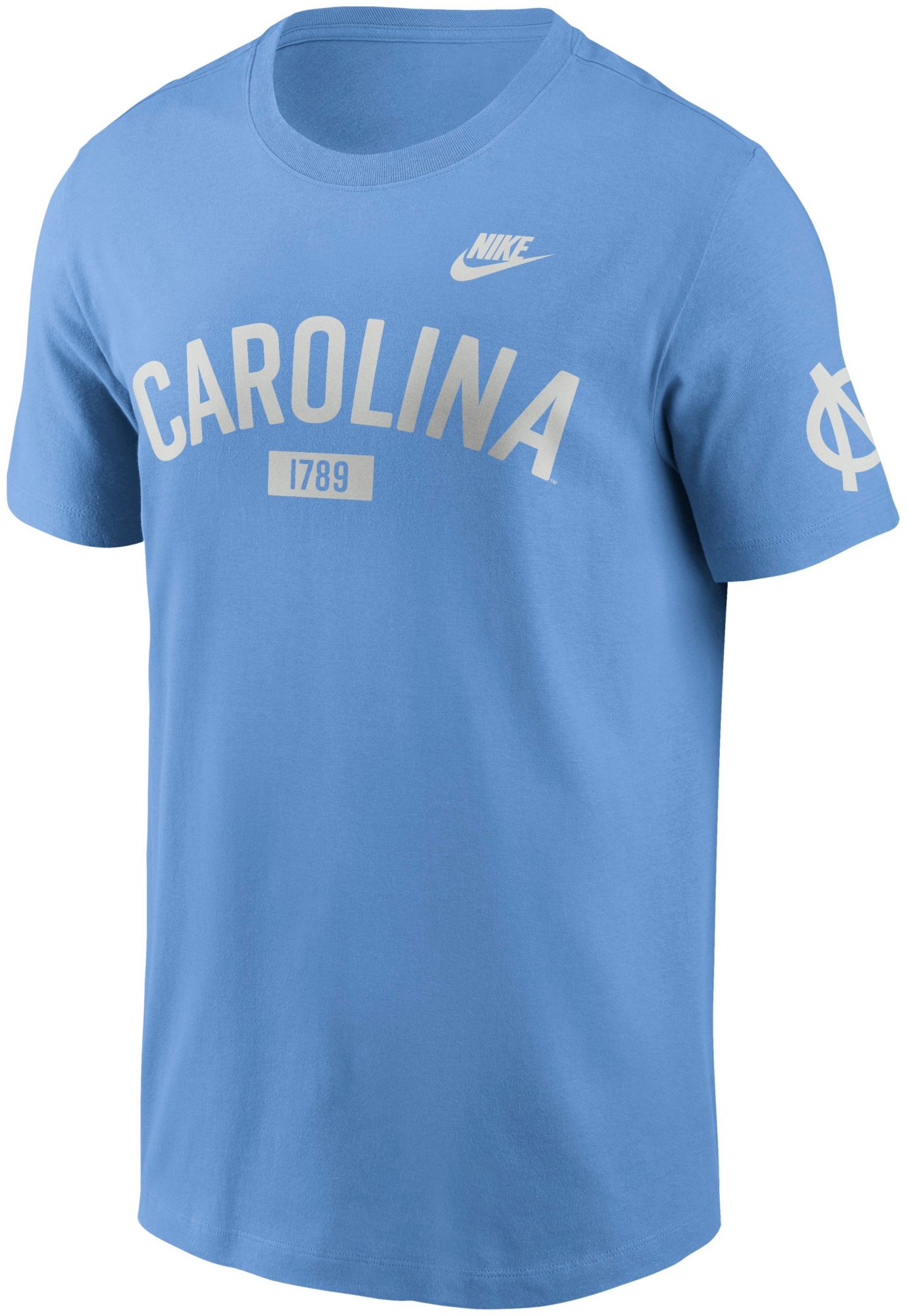 Nike Men's North Carolina Tar Heels Valor Blue Legacy Cotton T-Shirt product image