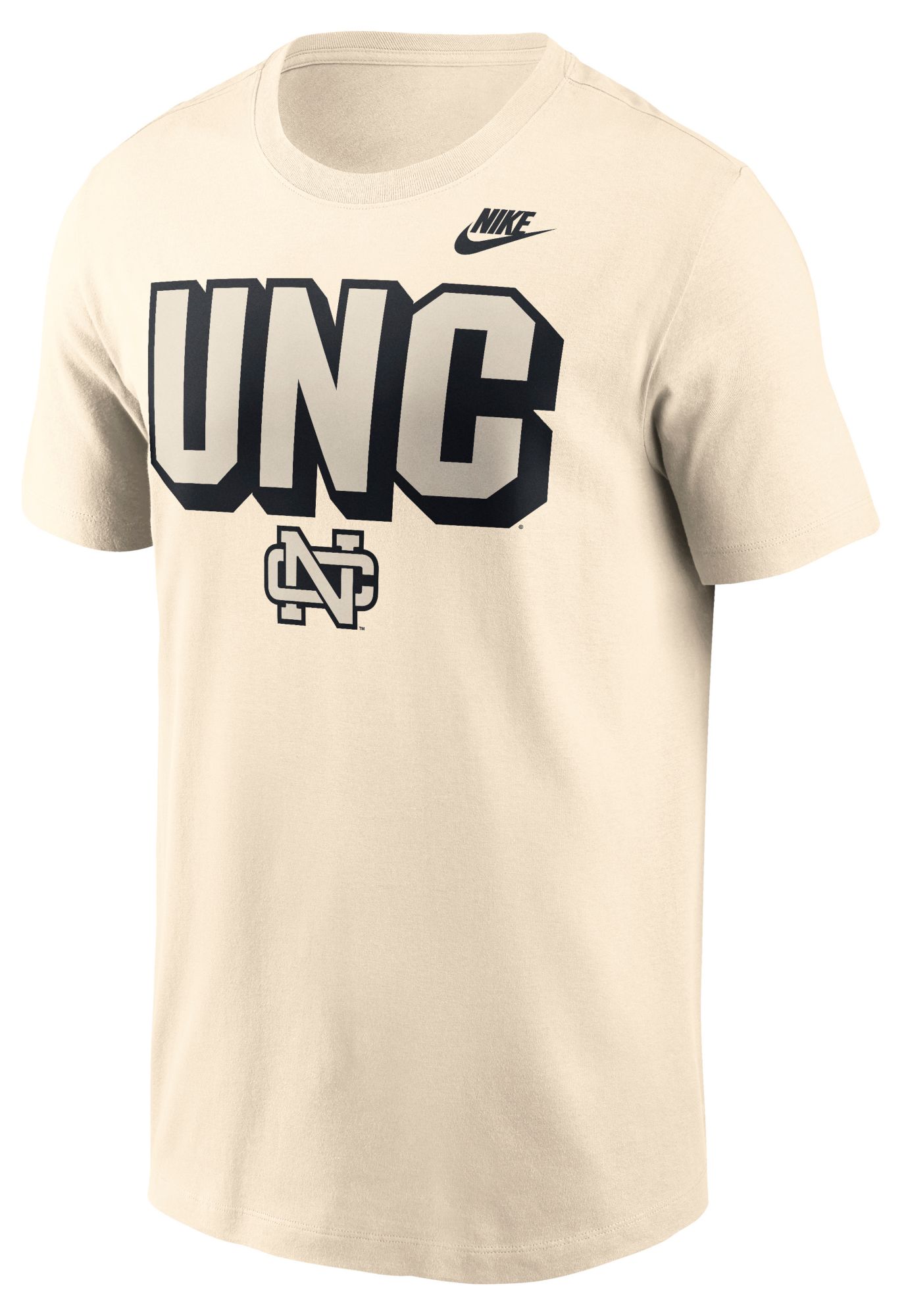 Nike Men's North Carolina Tar Heels Pinwheel Lockup Natural T-Shirt product image
