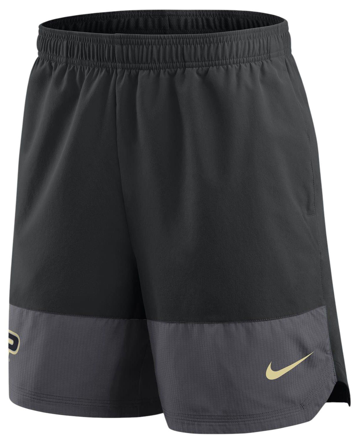 Nike Men's Purdue Boilermakers Black Woven Shorts product image