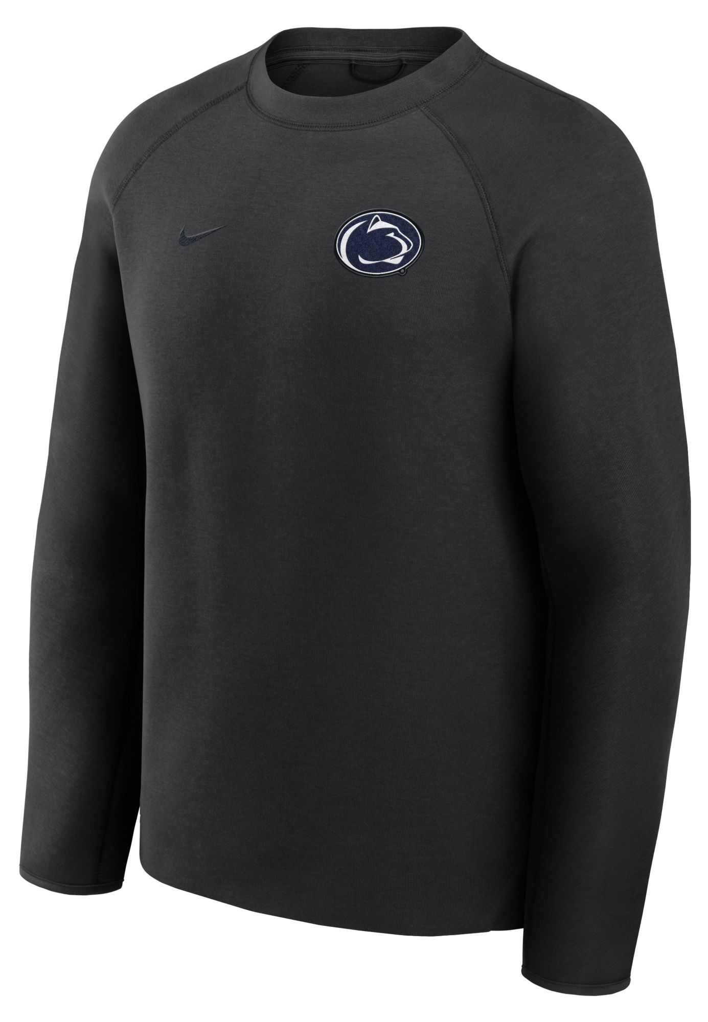 Nike Men's Penn State Nittany Lions Black Tech Fleece Crewneck Sweatshirt product image