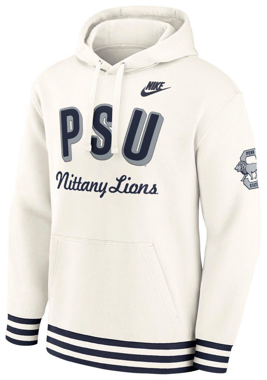 Nike Men's Penn State Nittany Lions Sail Legacy Retro Hoodie product image