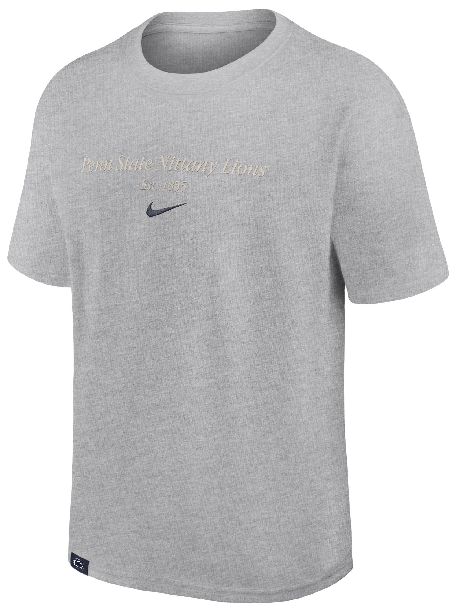 Nike Men's Penn State Nittany Lions Dark Grey Heather Max90 T-Shirt product image