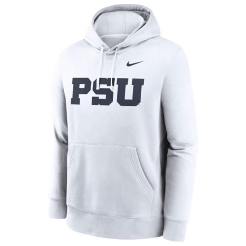 Nike Men's Penn State Nittany Lions White Club Fleece Primary Logo