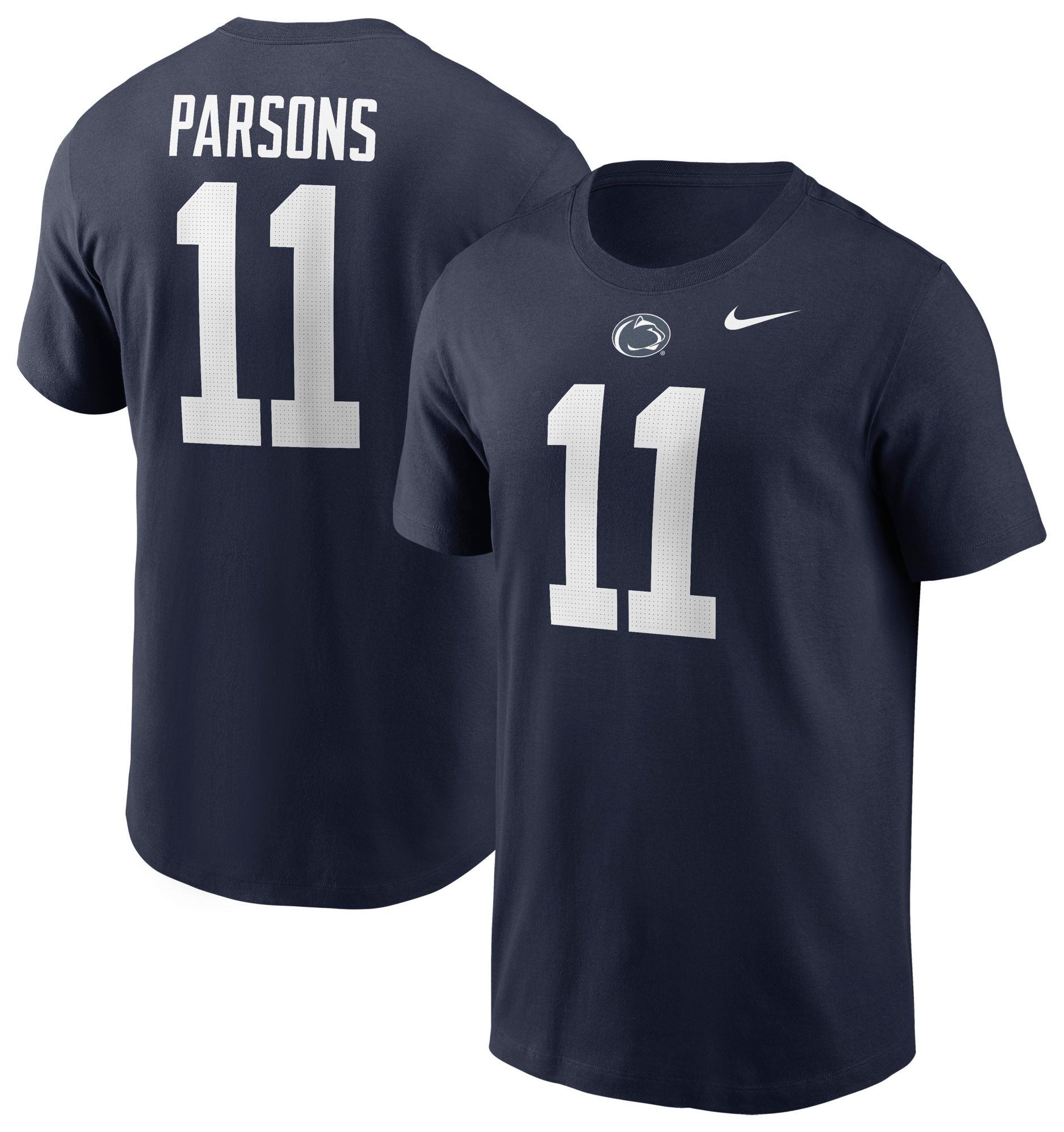 Nike Men's Penn State Nittany Lions Micah Parsons #11 Navy T-Shirt product image