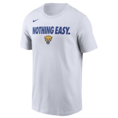 sorry, Nike Adult Pittsburgh Panthers Nothing Easy White Bench Long Sleeve Shirt is currently out of stock