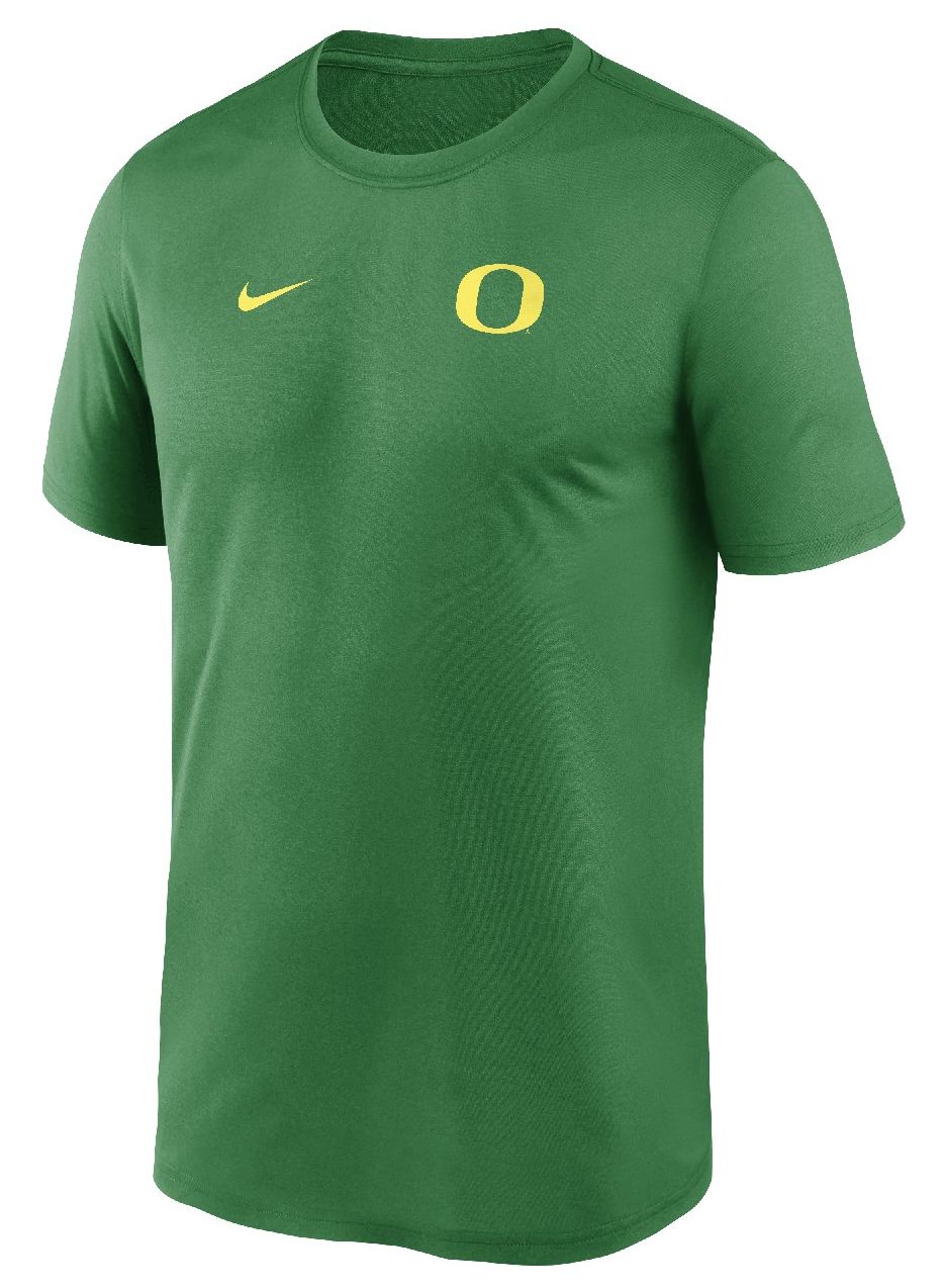 Nike Men's Oregon Ducks Legend Logo Green T-Shirt product image