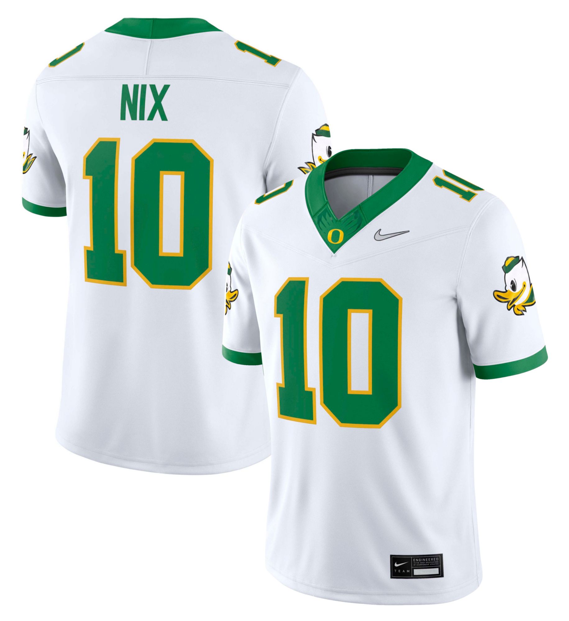 Nike Men's Oregon Ducks Bo Nix #10 Replica Jersey product image