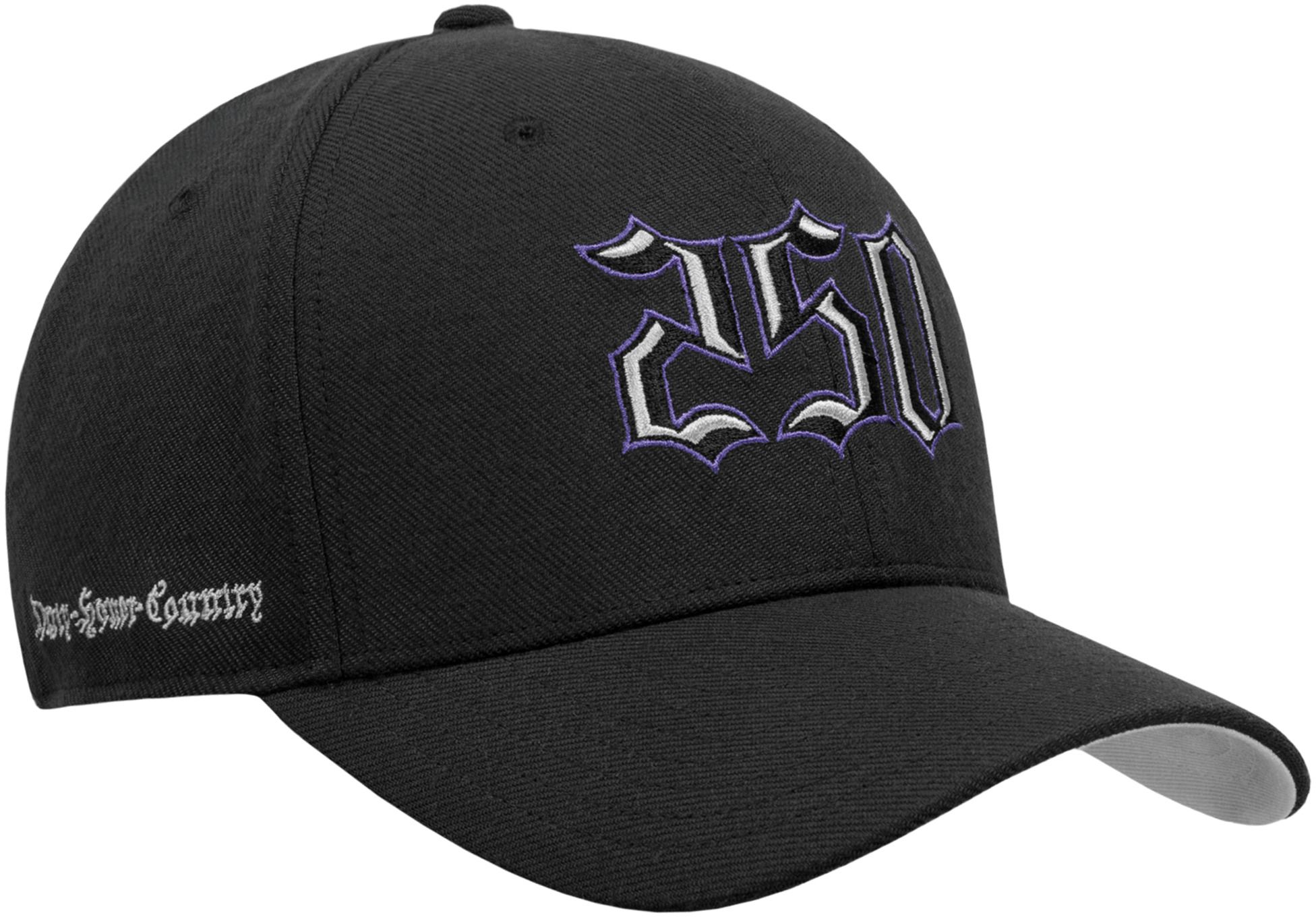 Nike Men's Army West Point Black Knights Black Rivalry Rise SwooshFlex Hat product image