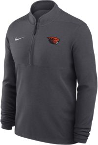 Nike Men's Oregon State Beavers Grey 1/4 Zip Jacket | Dick's