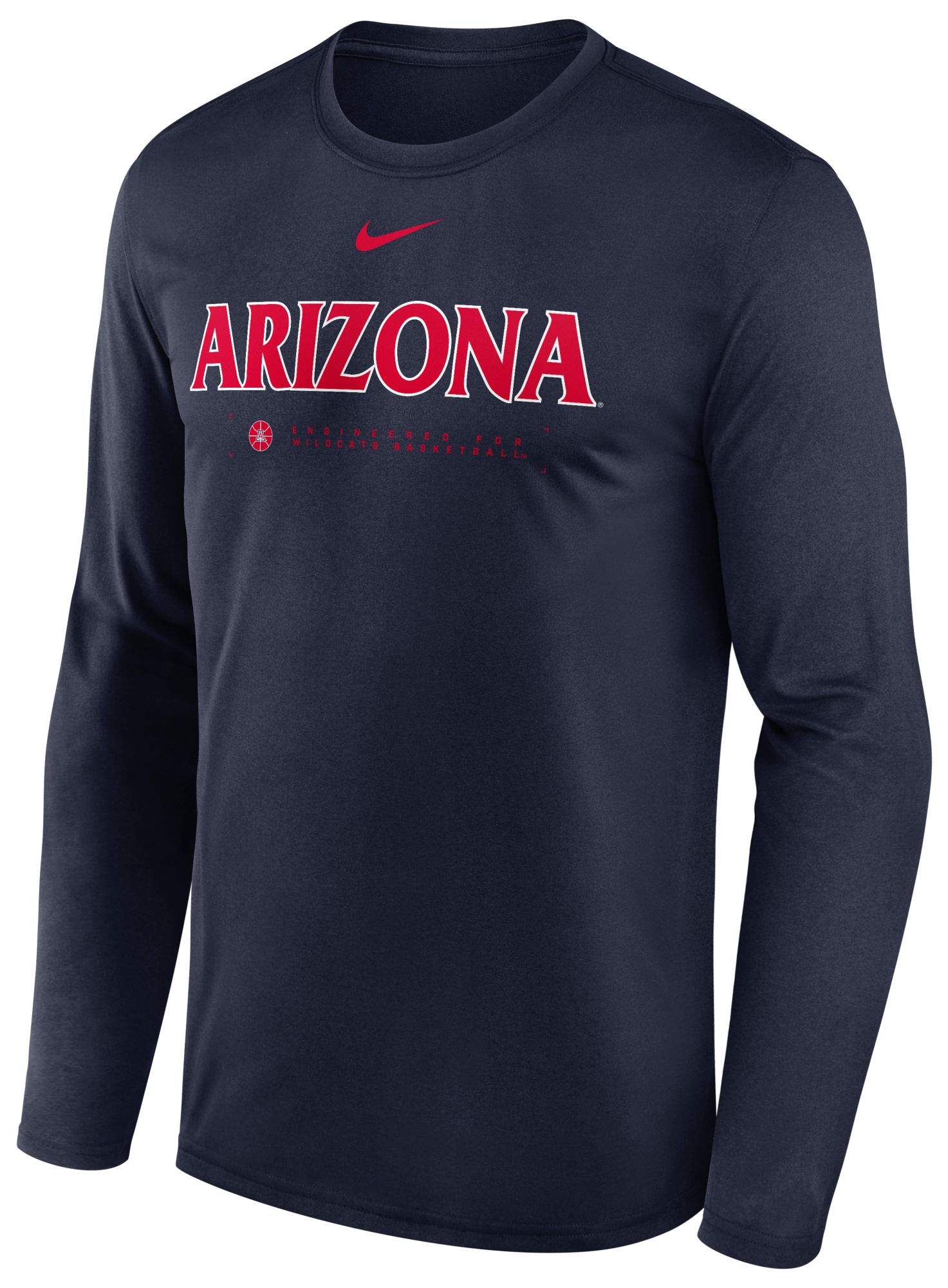 Nike Men's Arizona Wildcats College Navy Dri-FIT Shoot Long Sleeve T-Shirt product image