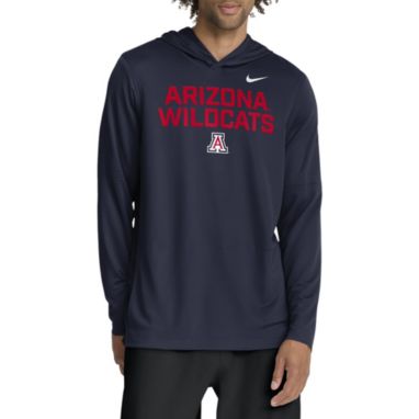 sorry, Nike Men's Arizona Wildcats College Navy Dri-FIT Long Sleeve Hoodie T-Shirt is currently out of stock
