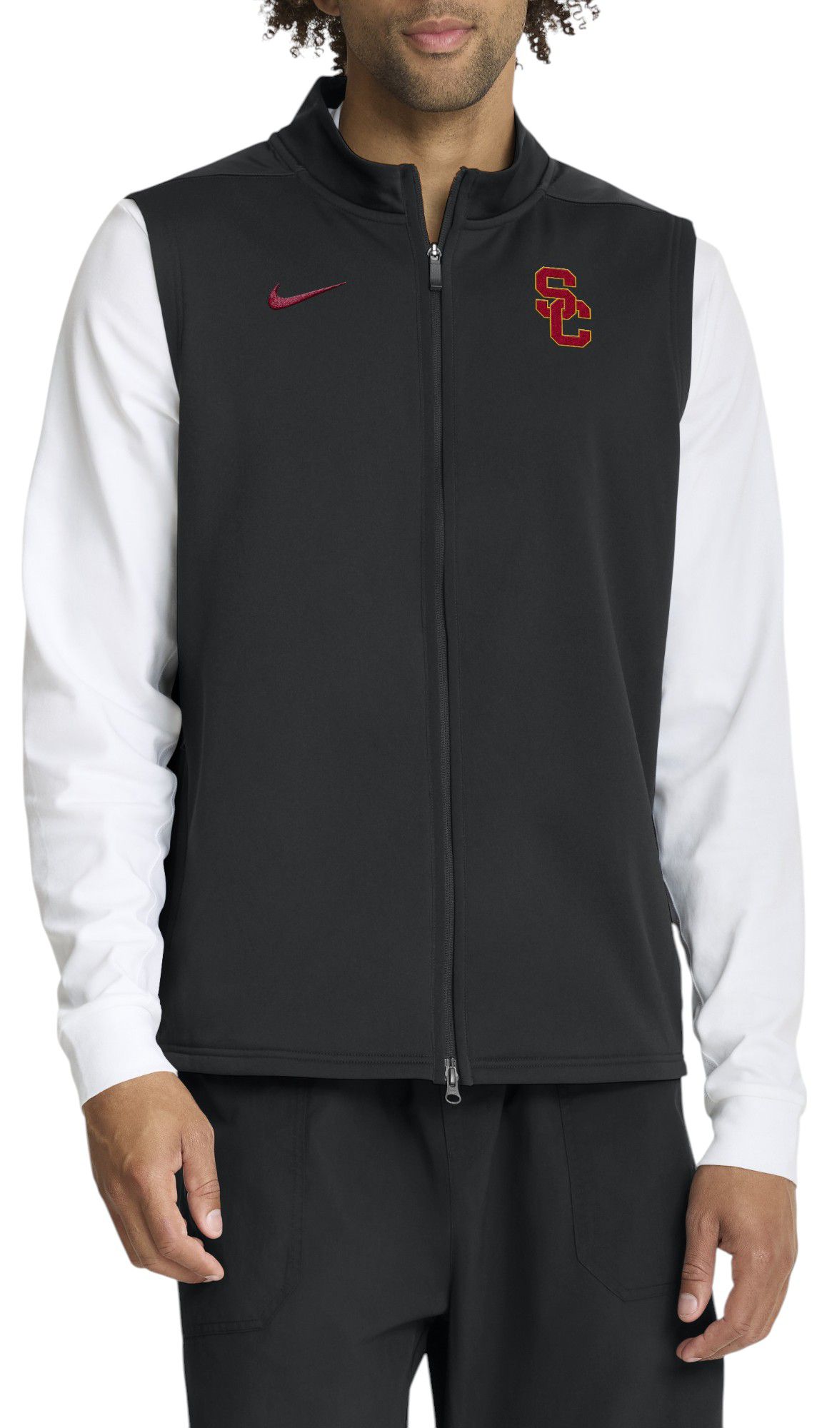 Nike Men's USC Trojans Black Victory Vest product image