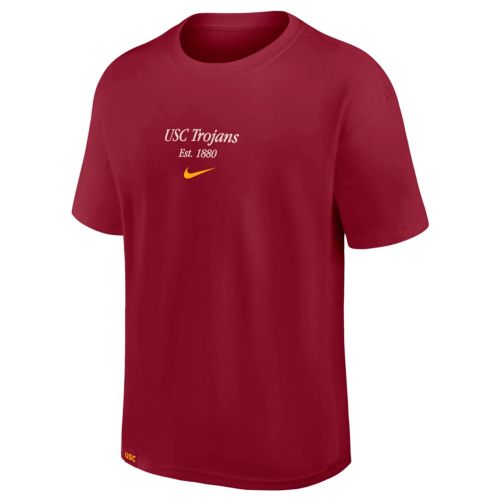 Champion Men's USC Trojans Crimson Stadium Promo Short Sleeve T