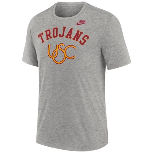Champion Men's USC Trojans Crimson Stadium Promo Short Sleeve T