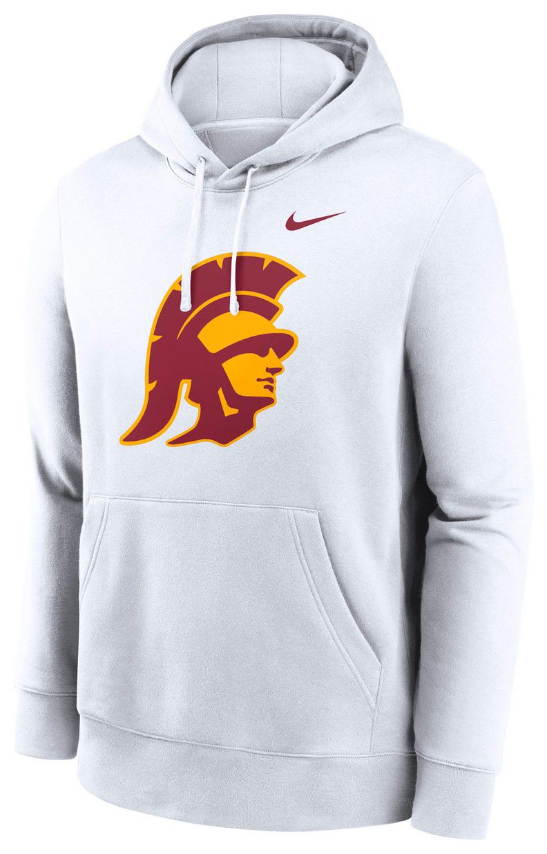 Nike Men's USC Trojans White Alternate Logo Pullover Hoodie product image