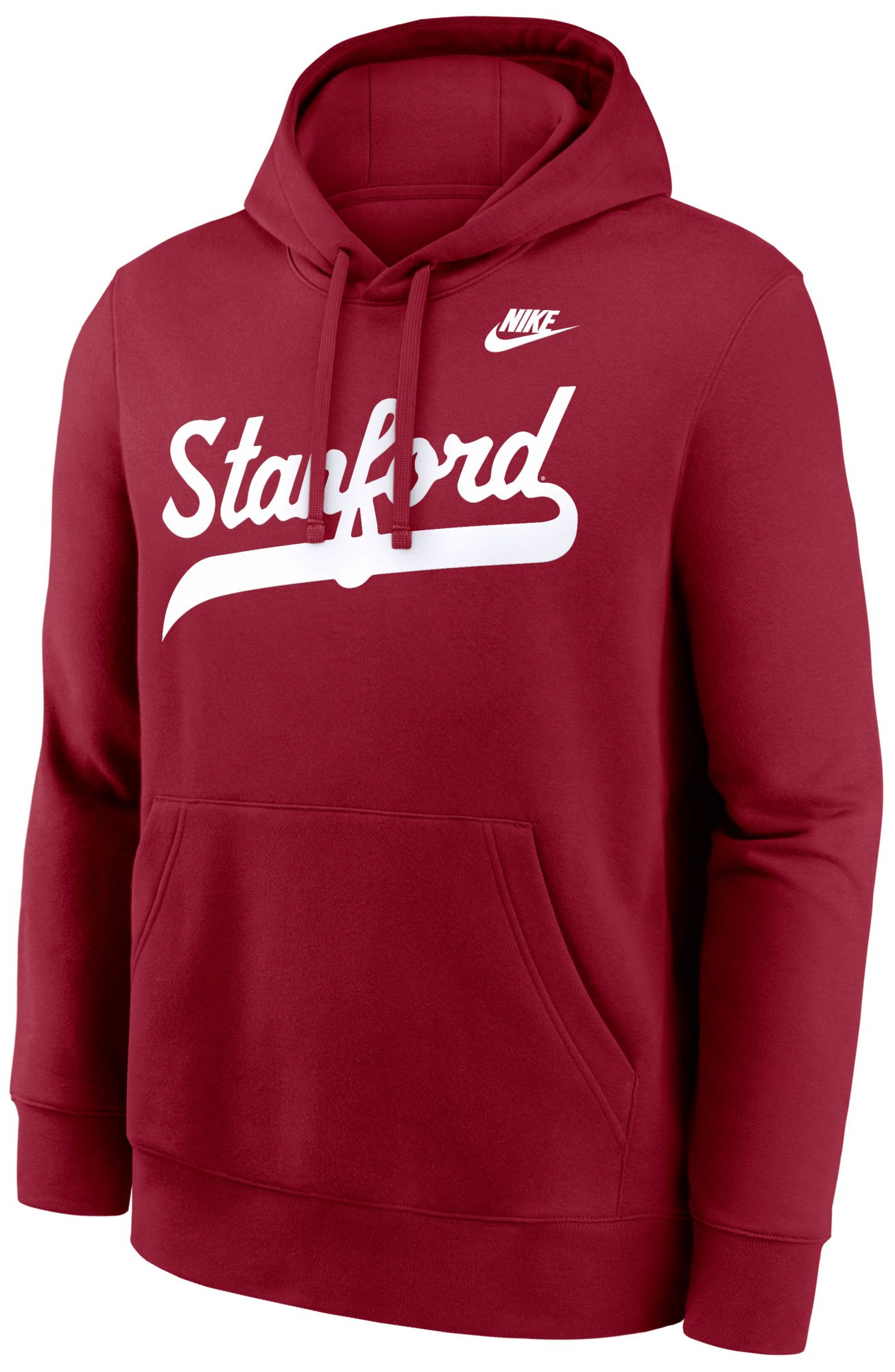Nike Men's Stanford Cardinal Team Crimson Club Fleece Pullover Hoodie product image