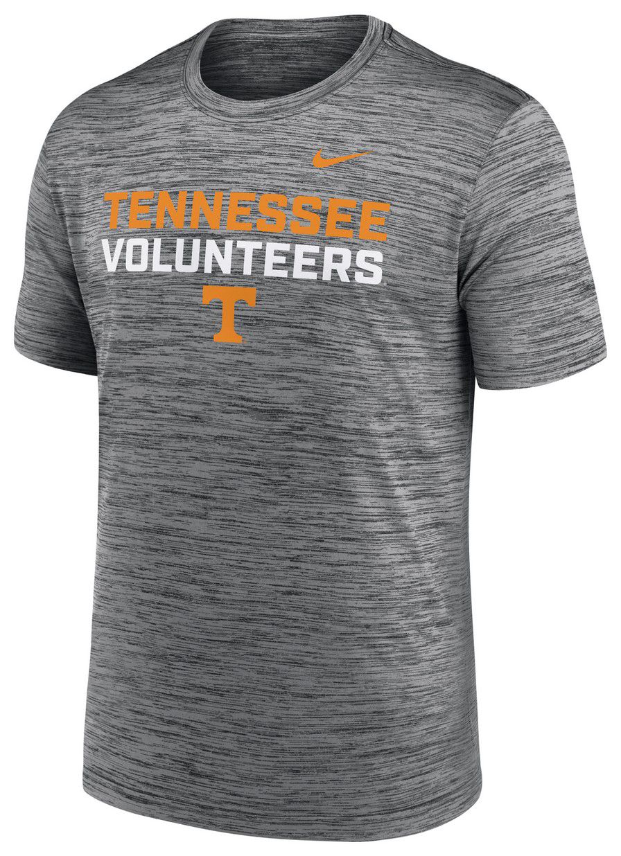 Nike Men's Tennessee Volunteers Anthracite Velocity Stack T-Shirt product image