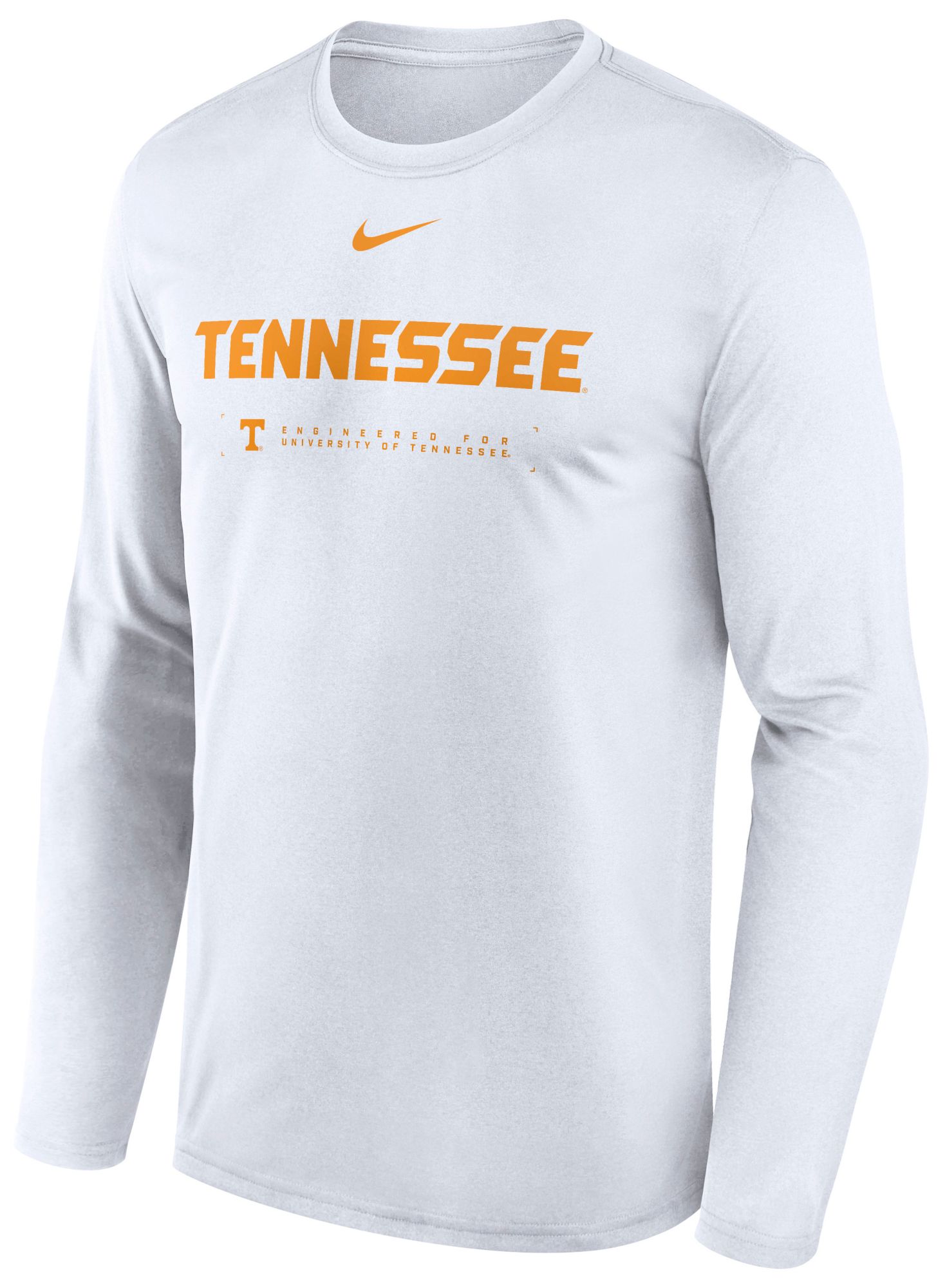 Nike Men's Tennessee Volunteers White Dri-FIT Shoot Long Sleeve T-Shirt product image
