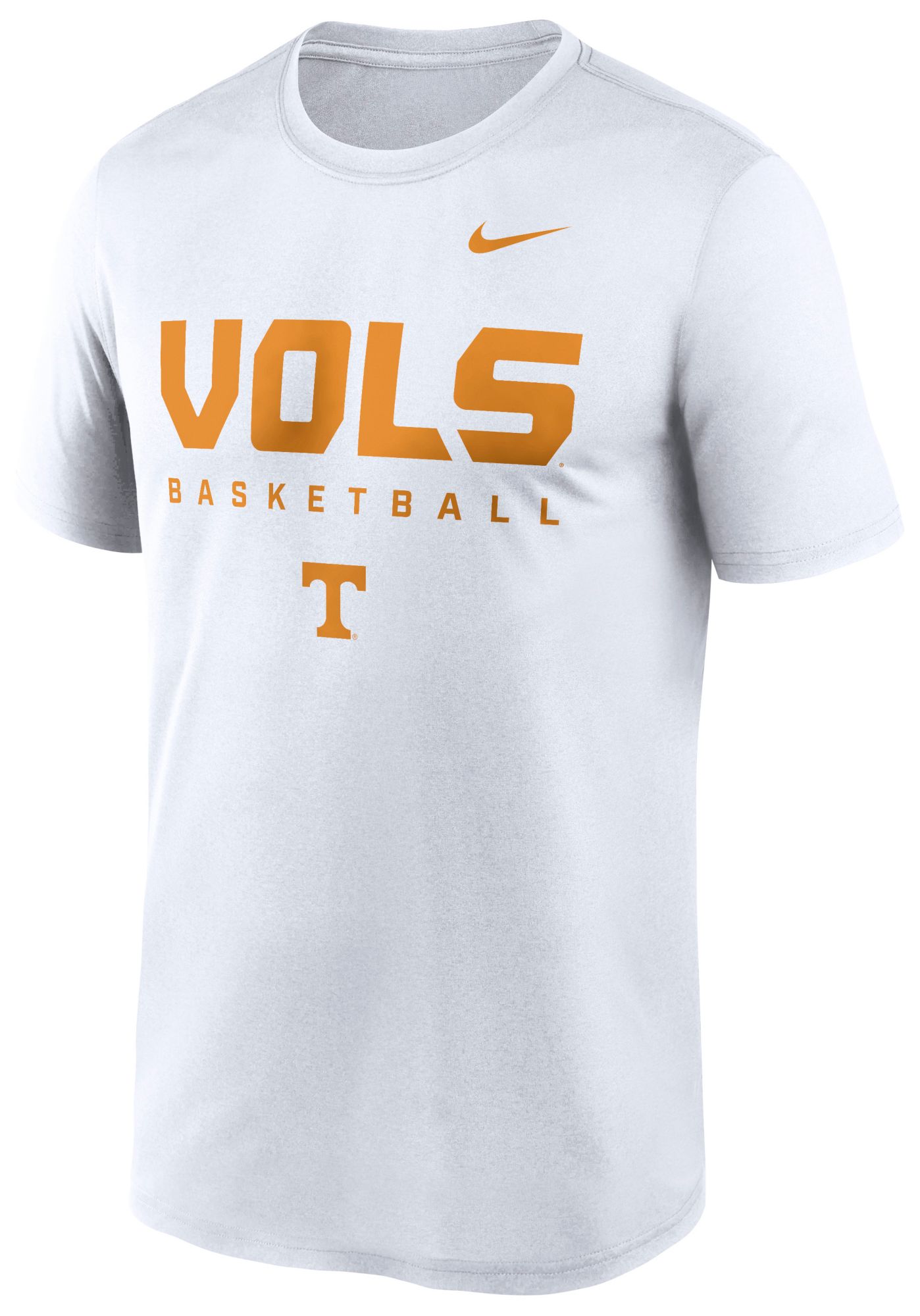 Nike Men's Tennessee Volunteers White Legend Basketball T-Shirt product image
