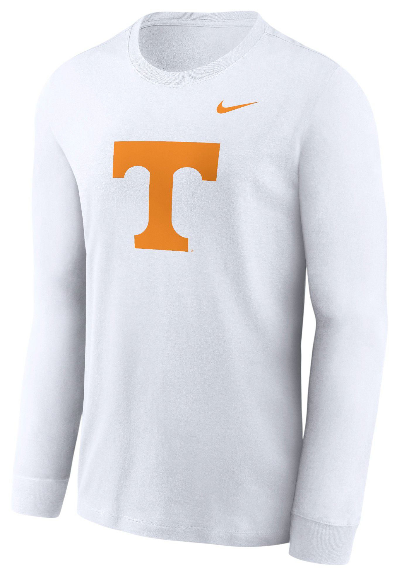 Nike Men's Tennessee Volunteers White Primary Logo Long Sleeve Shirt product image