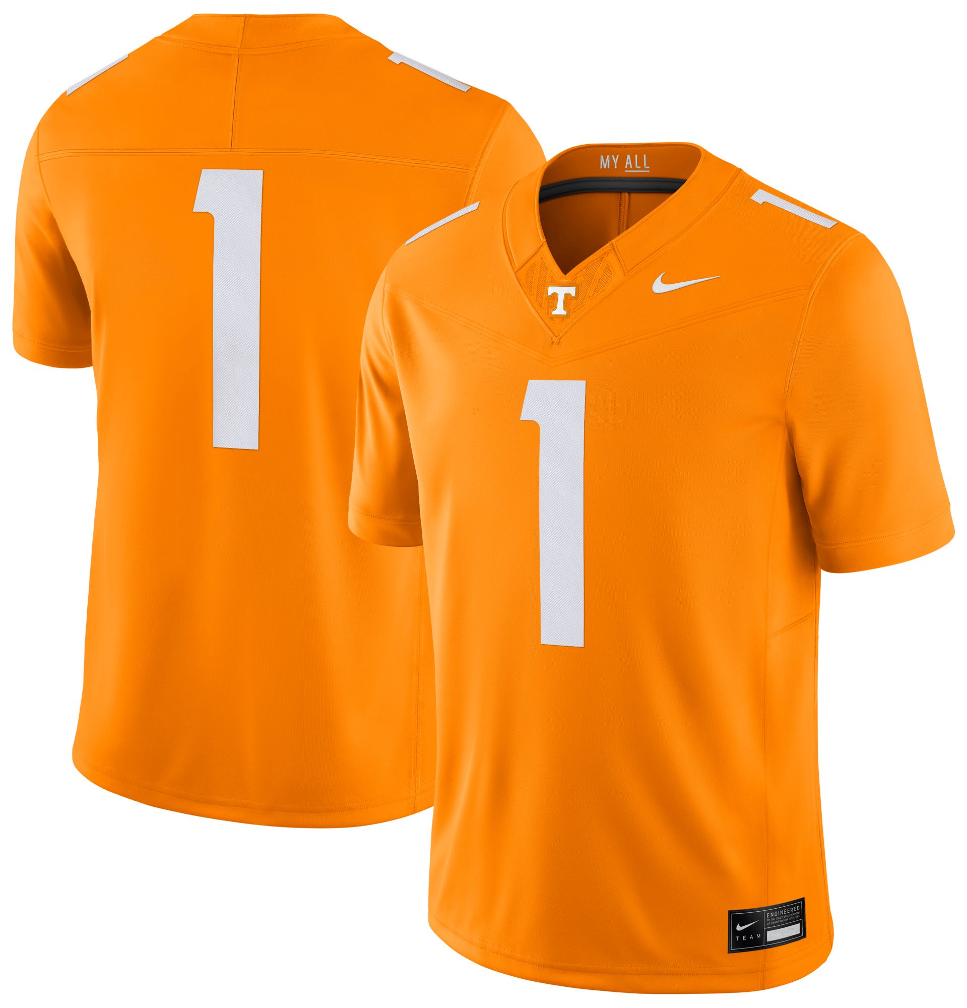 Nike Men's Tennessee Volunteers Orange Home VF Limited Jersey product image
