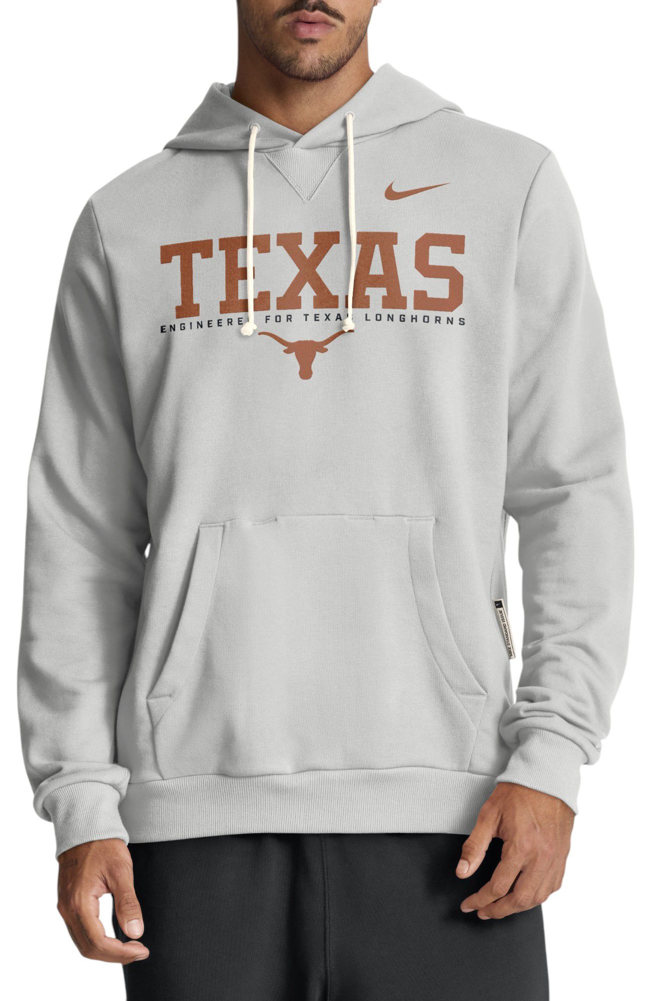 Nike Men's Texas Longhorns Photon Dust Dri-FIT Standard Issue Pullover Hoodie product image