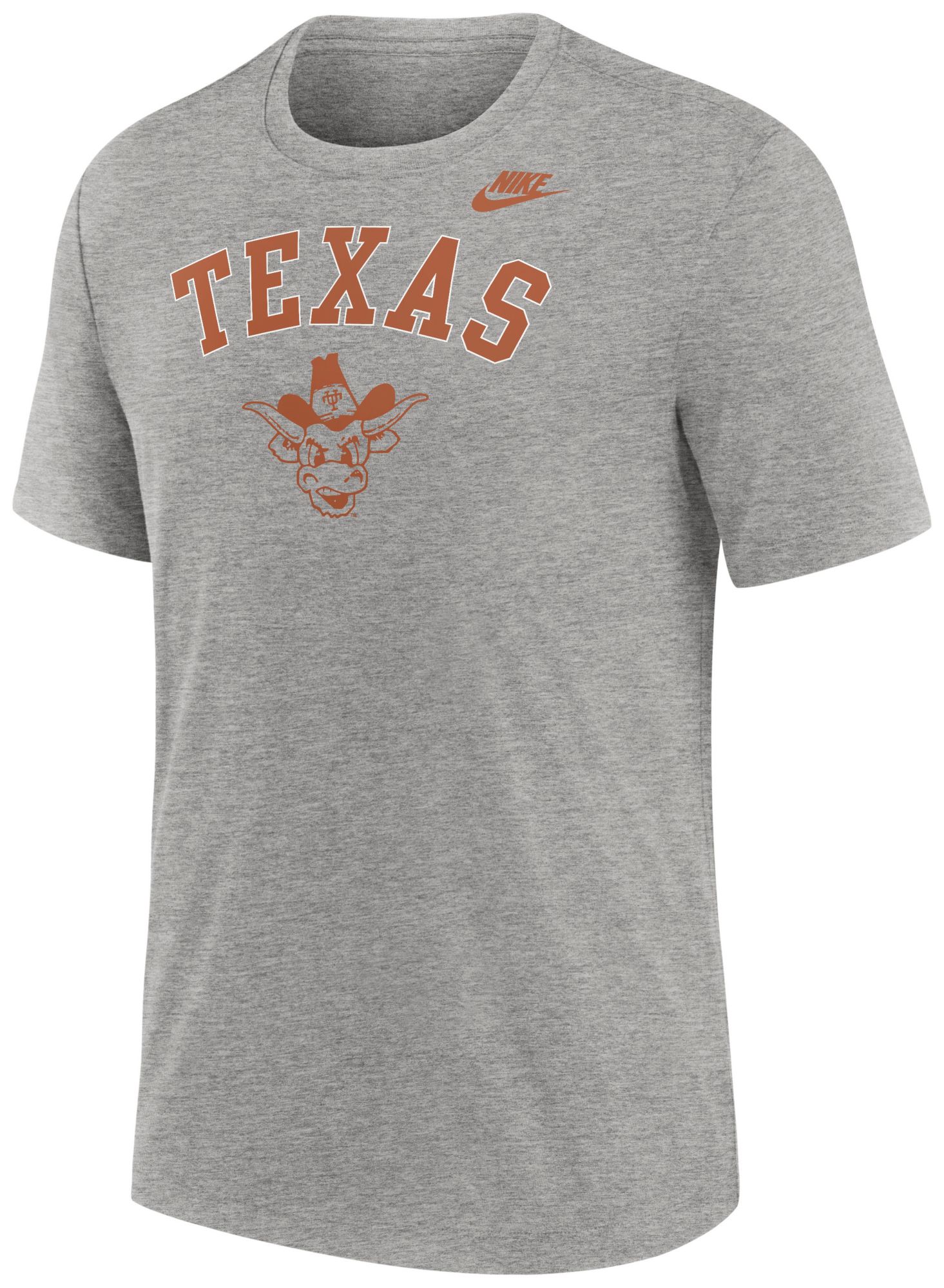 Nike Men's Texas Longhorns Dark Grey Heather Legacy Arch T-Shirt product image