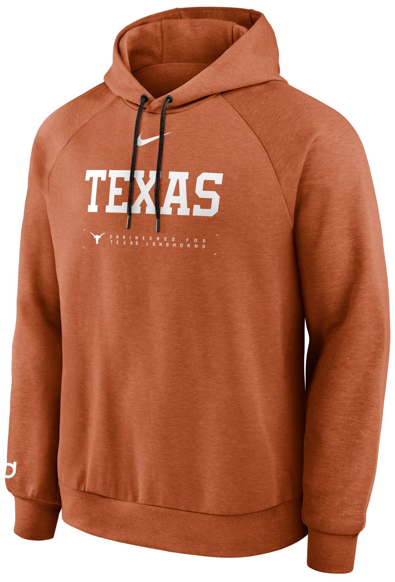 Nike Men's Texas Longhorns Desert Orange Basketball Practice Hoodie product image