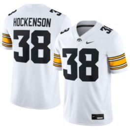 Nike Men's Iowa Hawkeyes T.J. Hockenson #38 White Replica