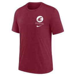 Nike Men's Washington State Cougars Crimson Triblend LC