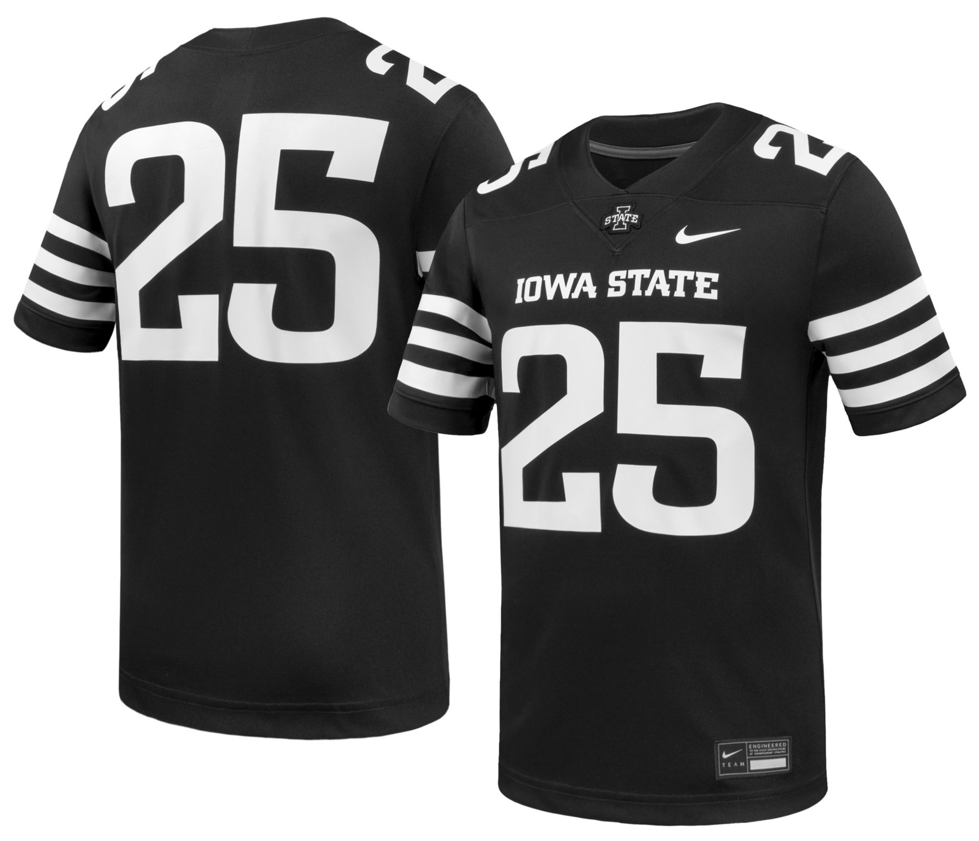 Nike Men's Iowa State Cyclones Black Replica Alternate Football Jersey product image