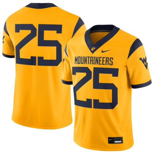Nike Men's West Virginia Mountaineers #67 White Replica Football