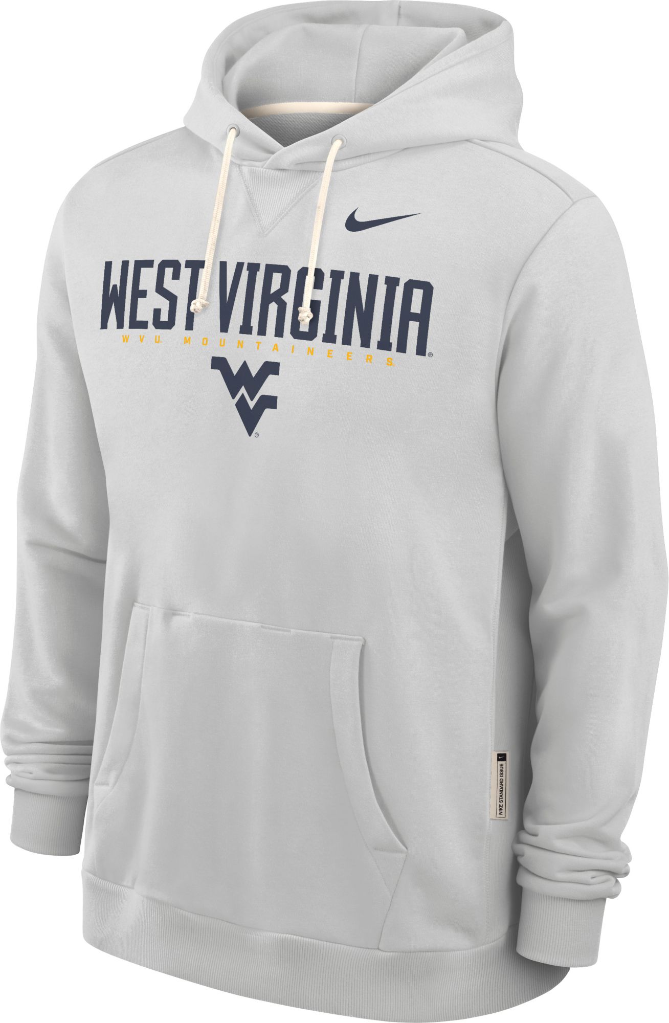 Nike Men's West Virginia Mountaineers Photon Dust Dri-FIT Standard Issue Pullover Hoodie product image