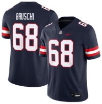 Nike Men's Arizona Wildcats Tedy Bruschi #68 Navy Replica Football