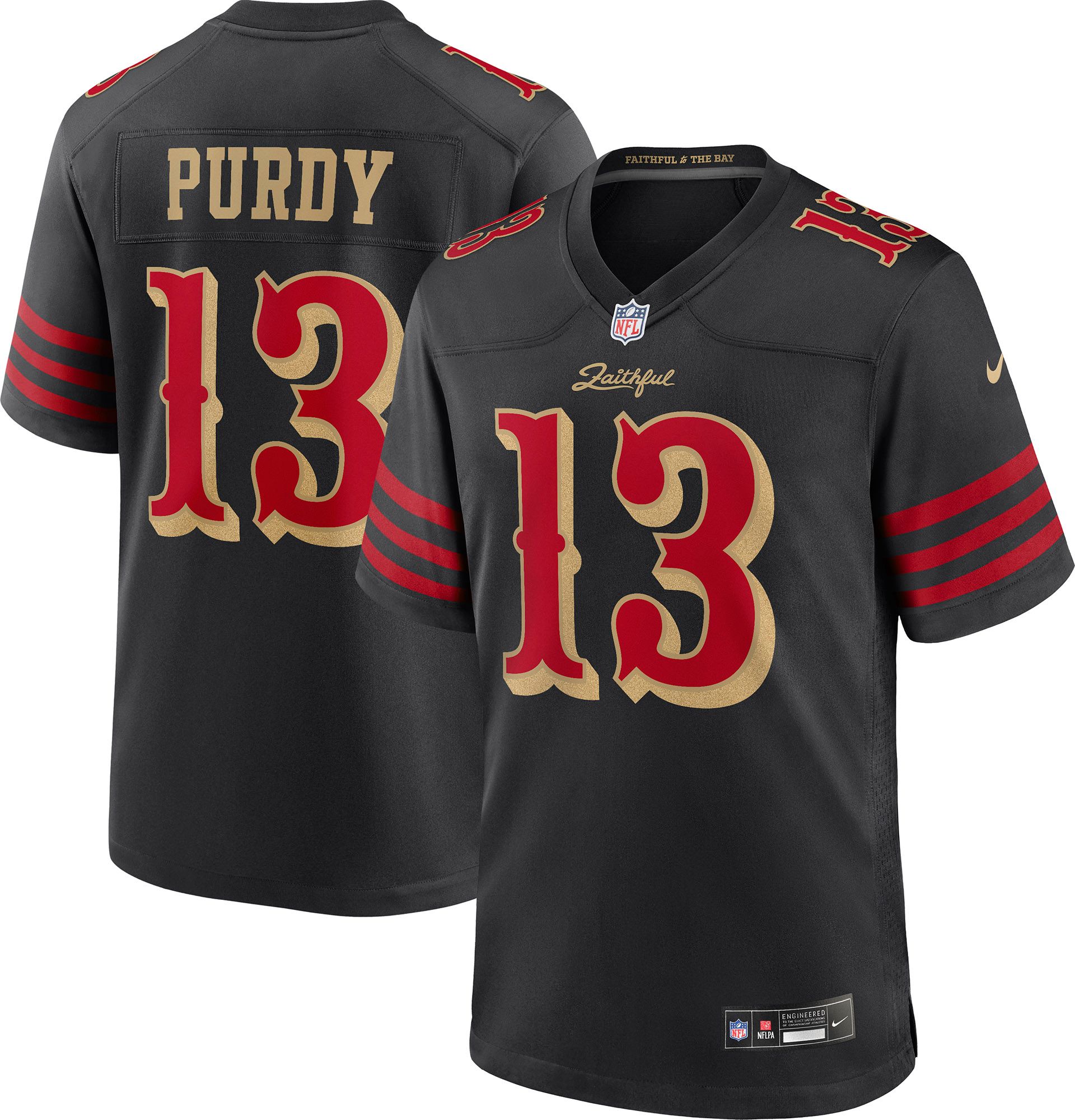 Nike Men's San Francisco 49ers Brock Purdy #13 NFL Rivalries Game Jersey product image