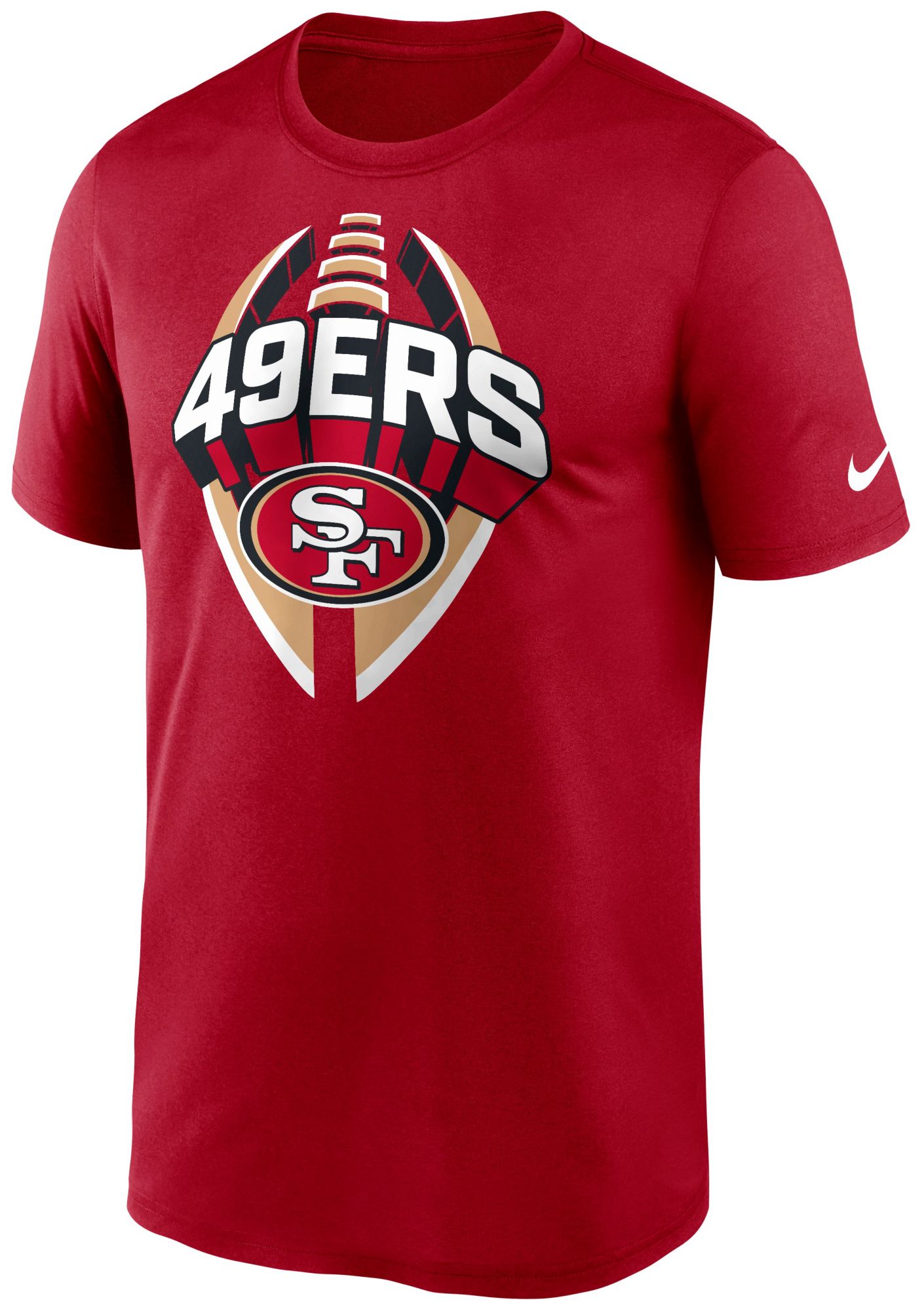 Nike Men's San Francisco 49ers Gym Red Legend Icon T-Shirt product image