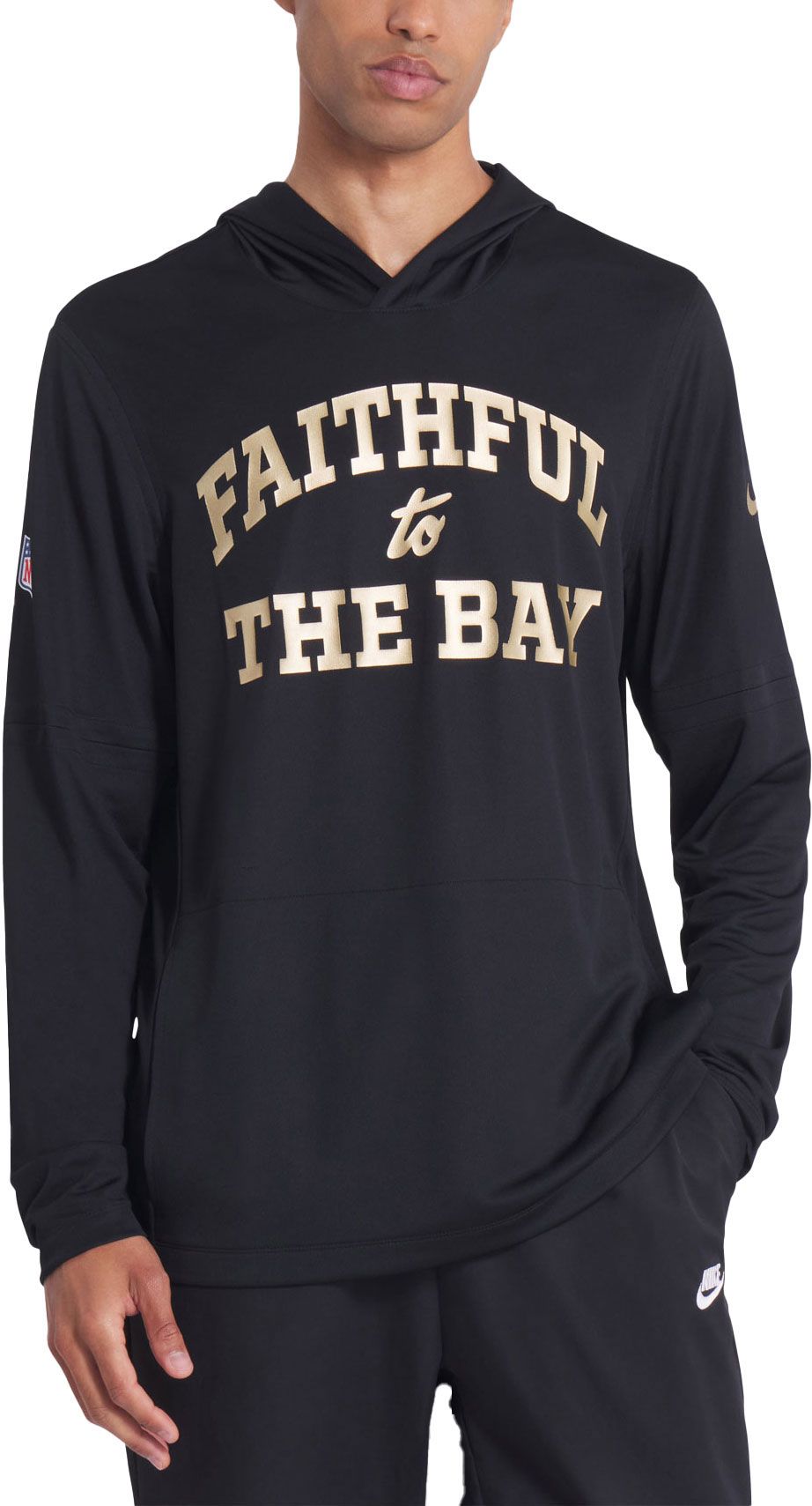Nike Men's San Francisco 49ers NFL Rivalries Hooded Long Sleeve T-Shirt product image