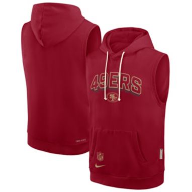 sorry, Nike Men's San Francisco 49ers Gym Red Sleeveless Pullover Hoodie is currently out of stock