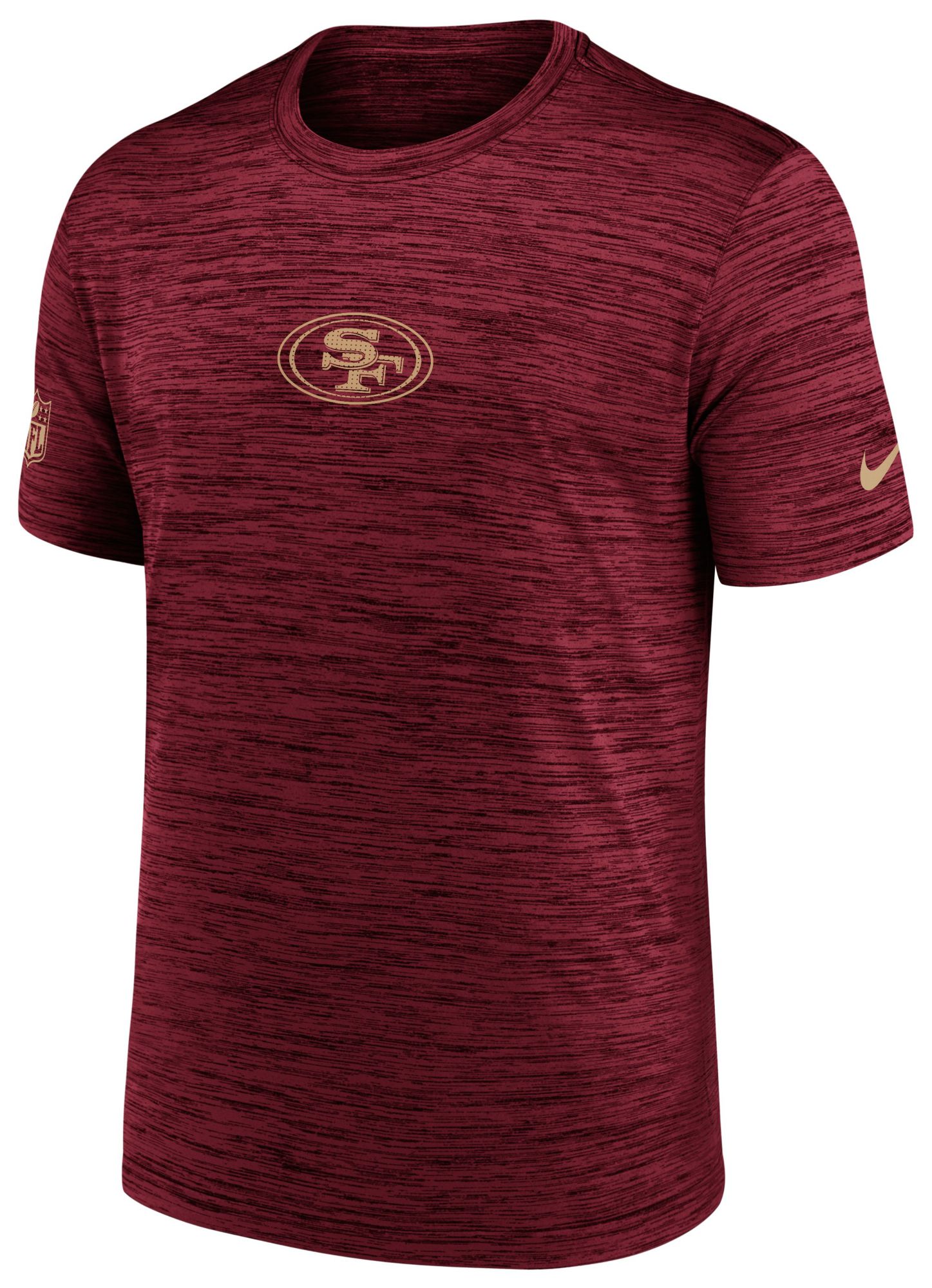Nike Men's San Francisco 49ers Gym Red Velocity T-Shirt product image