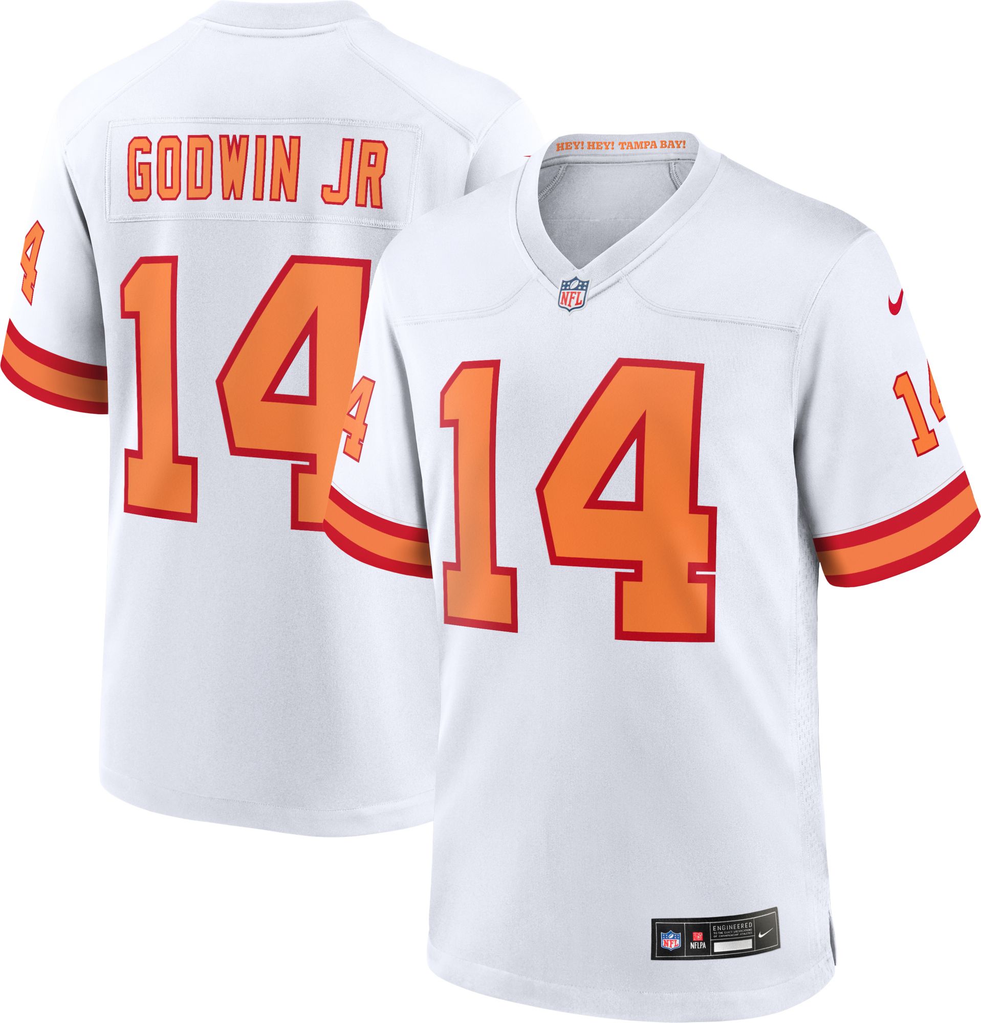 Nike Men's Tampa Bay Buccaneers Chris Godwin #14 White Game Alternate Jersey product image