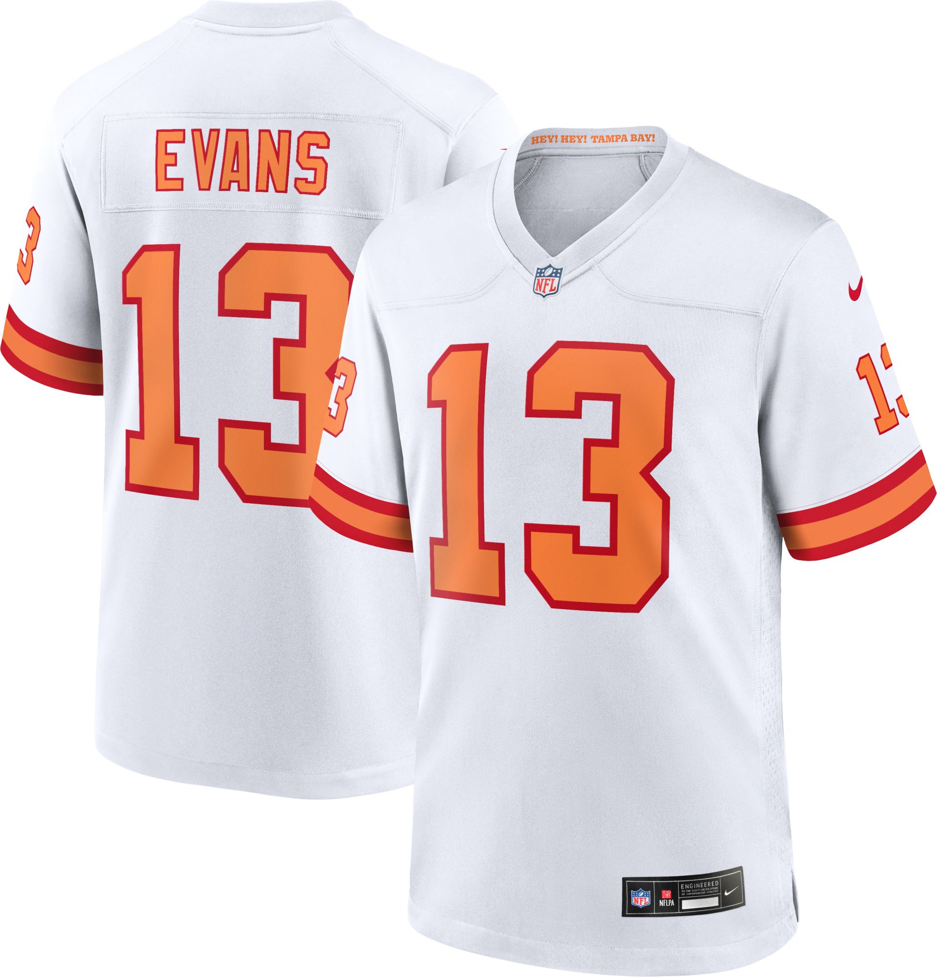 Nike Men's Tampa Bay Buccaneers Mike Evans #13 Alternate White Game Jersey product image