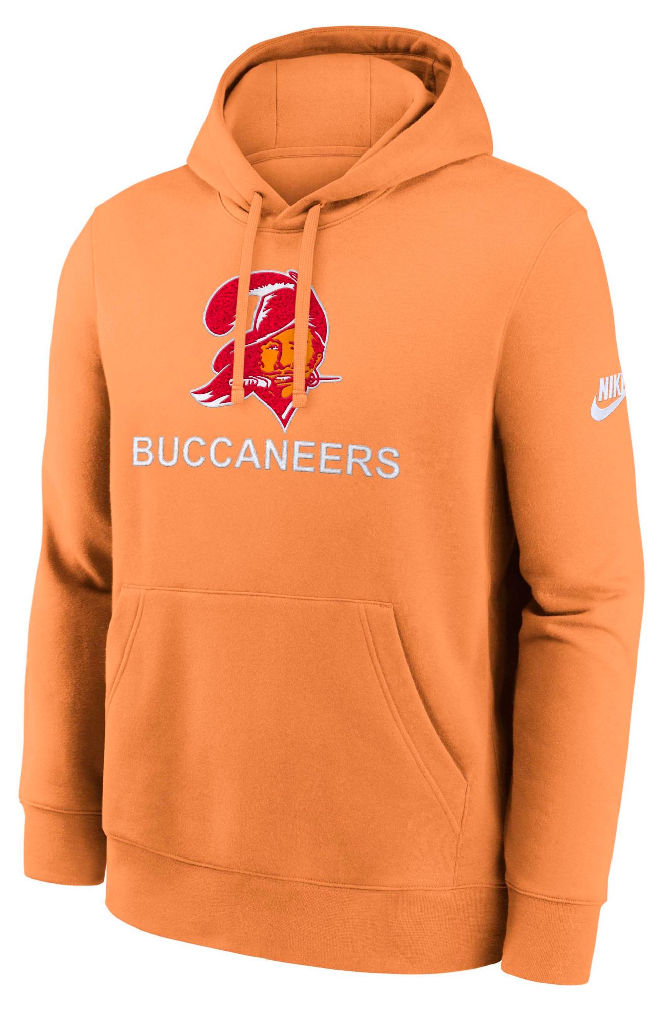Nike Men's Tampa Bay Buccaneers Sport Orange Rewind Club Fleece Hoodie product image