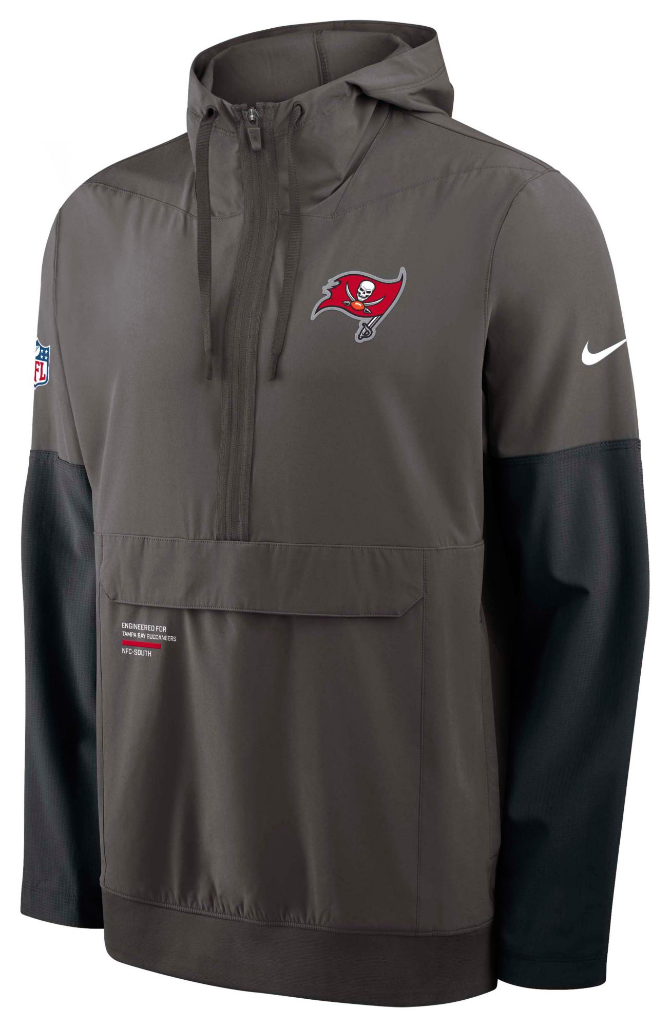 Nike Men's Tampa Bay Buccaneers Deep Pewter Logo Anorak product image