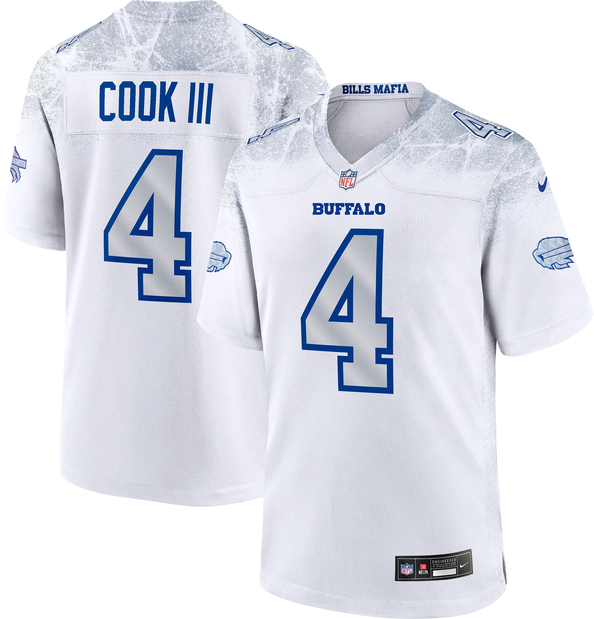 Nike Men's Buffalo Bills James Cook #4 NFL Rivalries Game Jersey product image