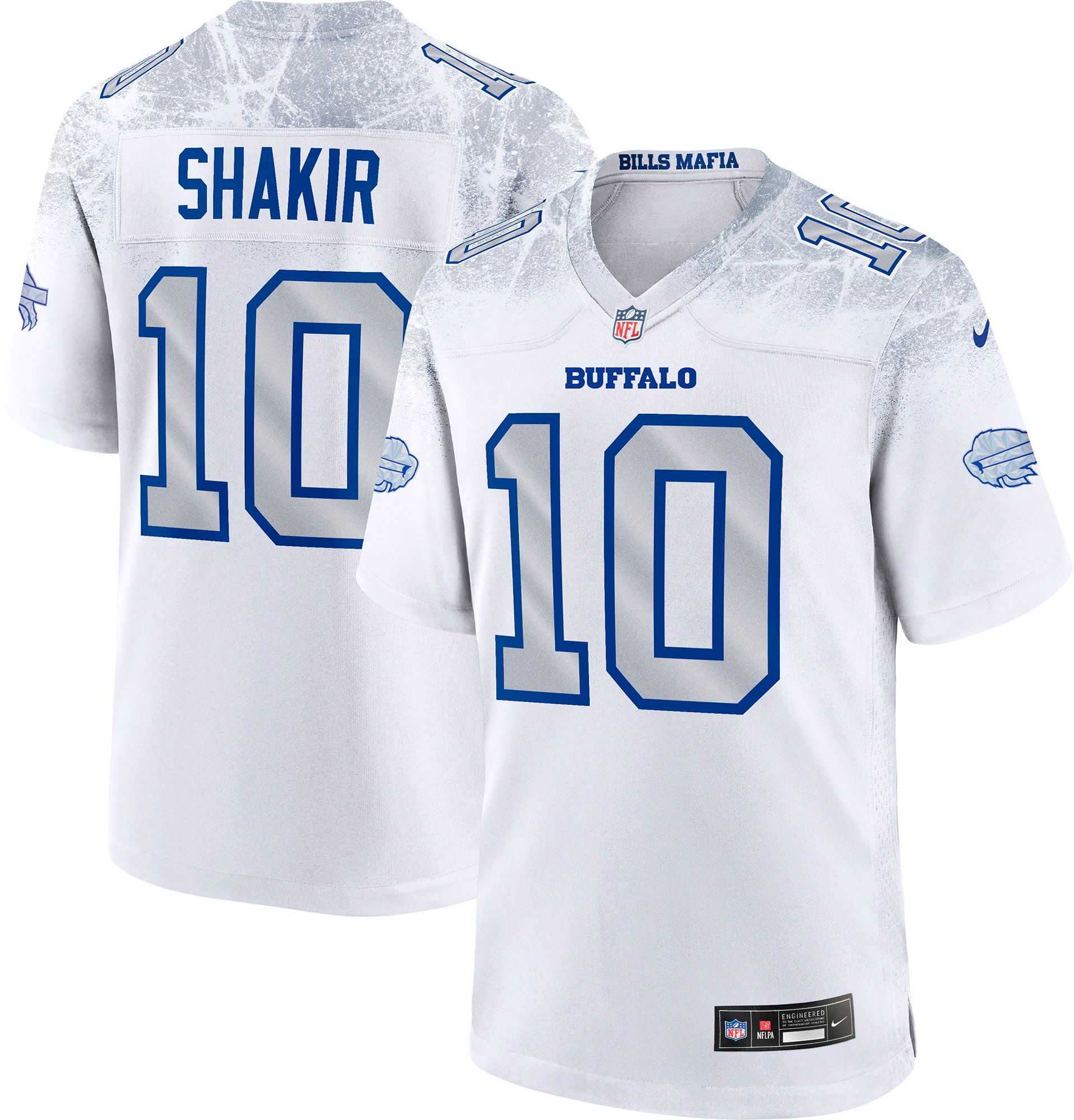 Nike Men's Buffalo Bills Khalil Shakir #10 NFL Rivalries Game Jersey product image