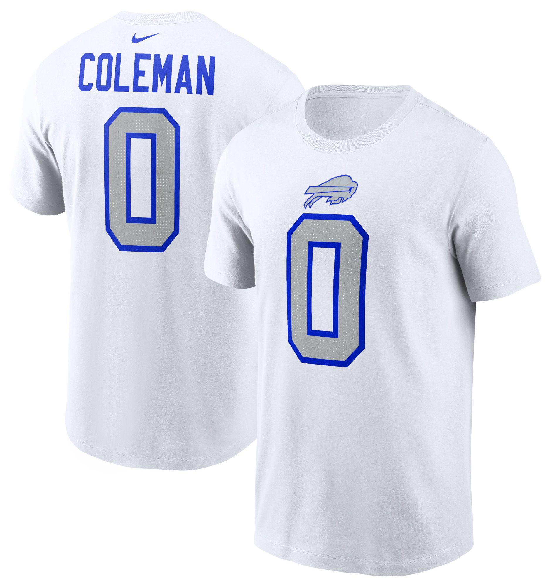 Nike Men's Keon Coleman #0 Buffalo Bills White T-Shirt product image