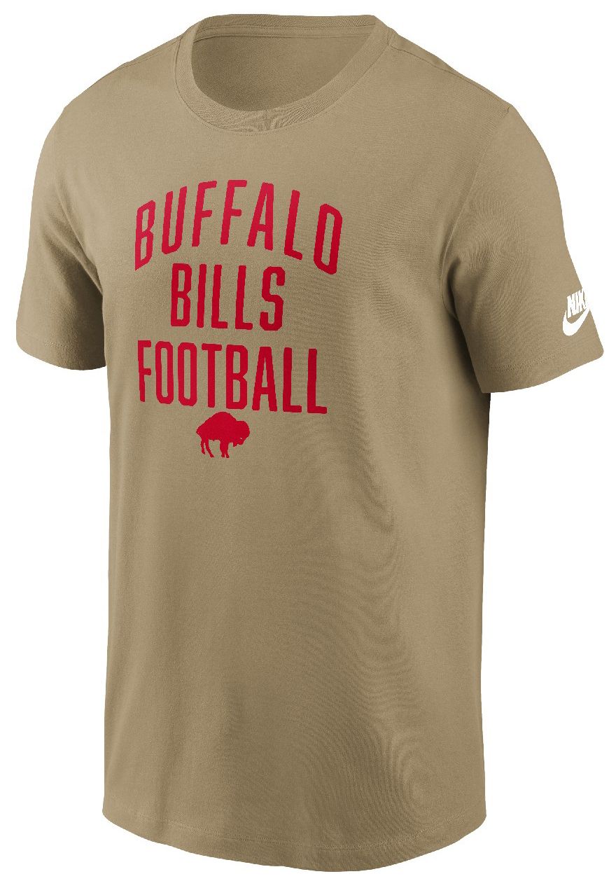 Nike Men's Buffalo Bills Parachute Beige Essential T-Shirt product image